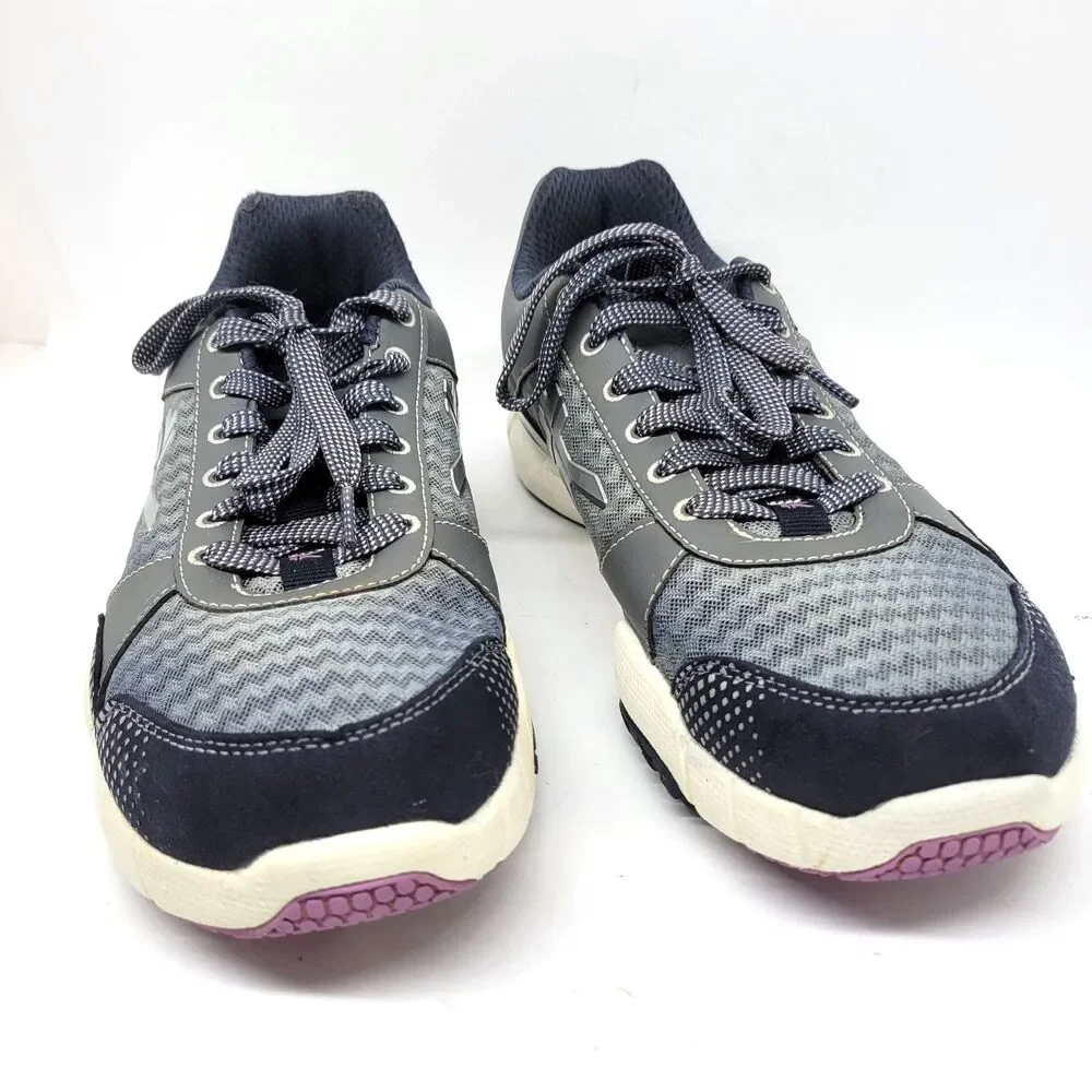 KURU Quantum Athletic Shoes Womens 10.5 EU 42 Gray Comfort Lace Up Sneakers